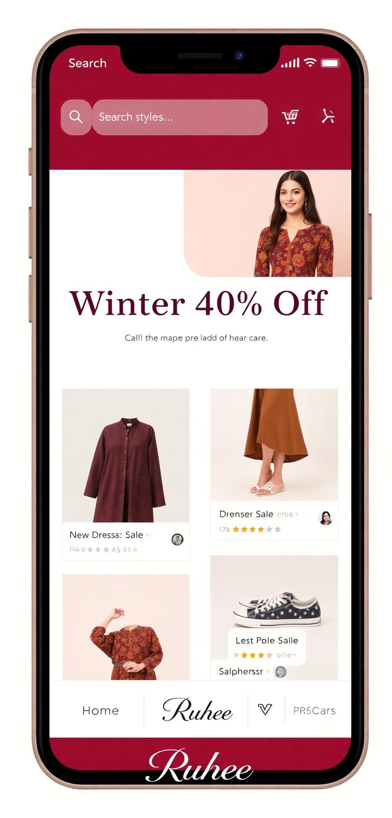 Fashion store app