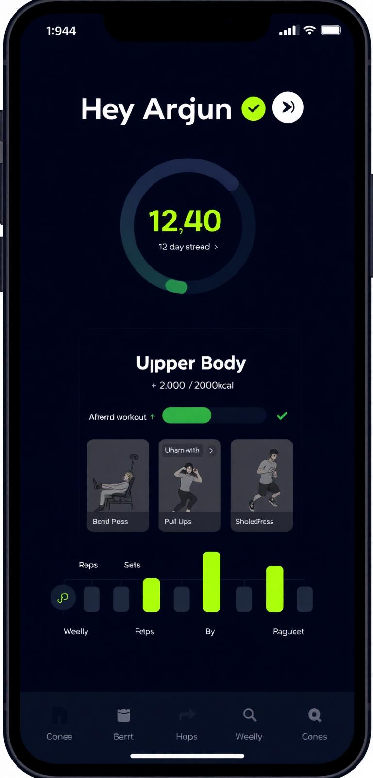 Gym & fitness app