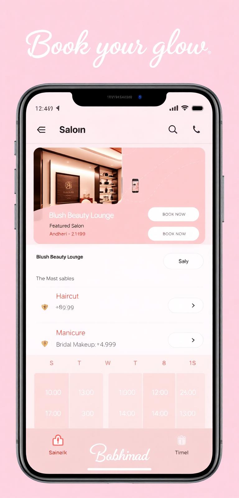 Salon booking app